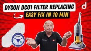 How To Replace Dyson DC01 Vacuum Cleaner Filters? - How to Repair