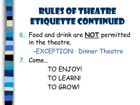 PPT - Audience Etiquette PowerPoint Presentation, free download - ID ...