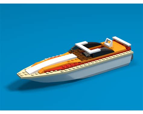 LEGO MOC Power Boat by PsiborgVIP | Rebrickable - Build with LEGO