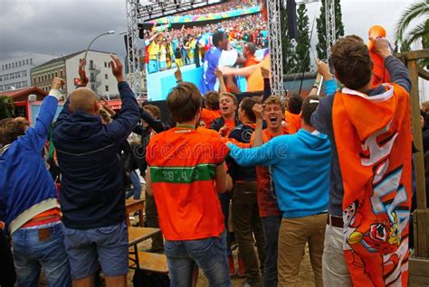 Netherlands Football Team Fans Editorial Photo - Image of event ...