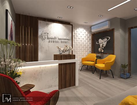 Reception Dental Clinic Interior Design - Design Talk