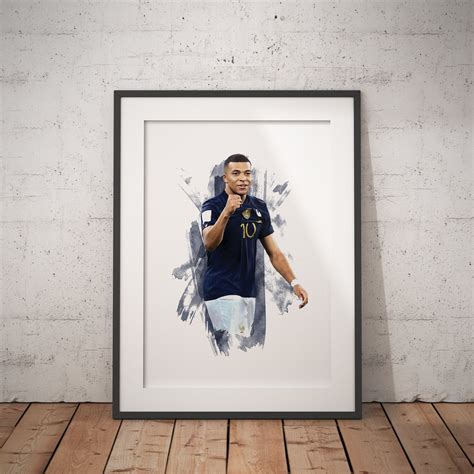 Mbappe France Poster Print - Etsy UK