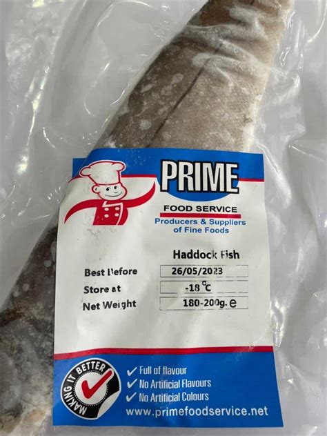 Haddock Fish 180-220g - The Pantry Expat Food & Beverage