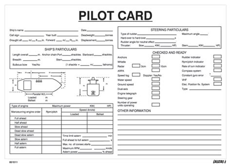 Pilot Card