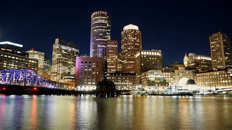 Boston Skyline Wallpapers Download Free | PixelsTalk.Net