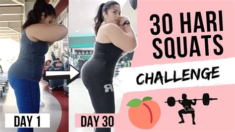 TANTANGAN : 30 Hari Olahraga SQUATS 100x per hari | 30 Days Squats Challenge (Indonesia) - YouTube