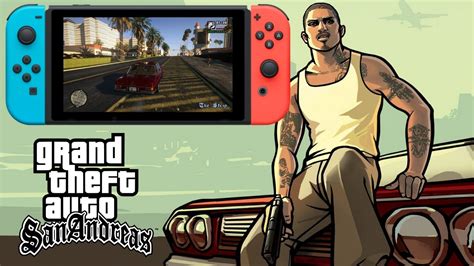 GTA San Andreas Nintendo Switch gameplay with Joycon Support - YouTube