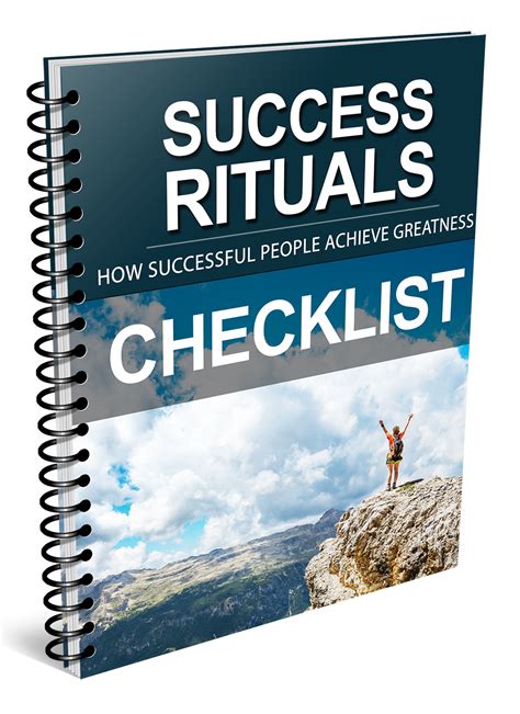 Success Rituals - How To Build Rituals Of Success And Unleash | Success principles, Best success ...