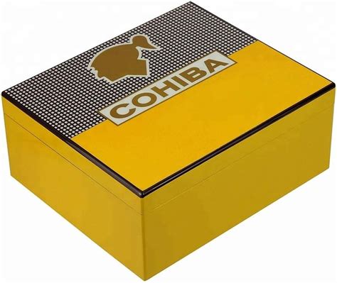 COHIBA Cigar Humidor (Yellow) price in UAE | Amazon UAE | kanbkam