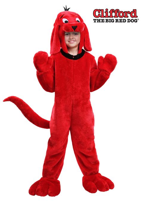 Clifford the Big Red Dog Costume for Children | Kid's Made by Us Costumes