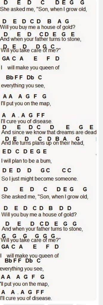 House Of Gold Uke Chords - Sheet and Chords Collection