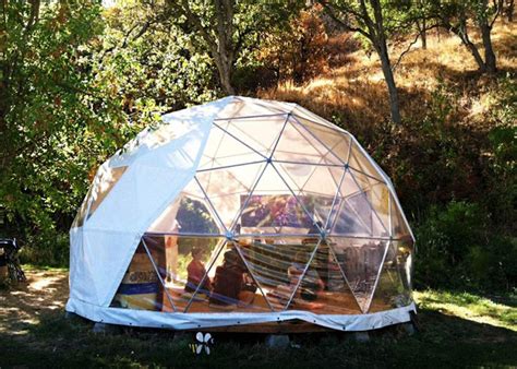 ZYJFP Outdoor Transparent Tent, Garden Igloo 360° Dome, Single Layer Anti-Privacy Passage ...