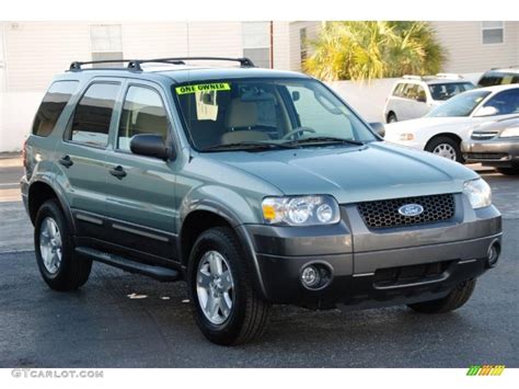 2006 Titanium Green Metallic Ford Escape XLT V6 #34994767 | GTCarLot.com - Car Color Galleries