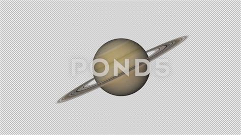 Planet Saturn animation Alpha channel Stock Footage #AD ,#animation# ...