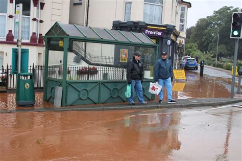 Unbelievable scenes in Dawlish as town is swamped - in pictures - Devon Live