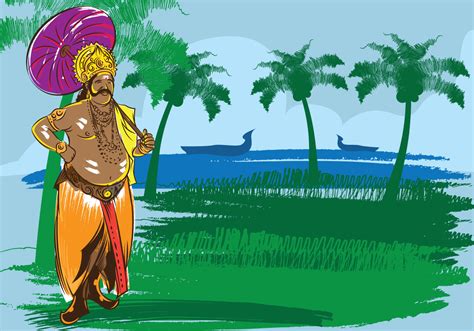 Onam Festival Illustration 124833 Vector Art at Vecteezy