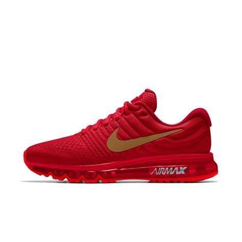 Nike Air Max 2017 Id Women's Running Shoe in Red - Lyst