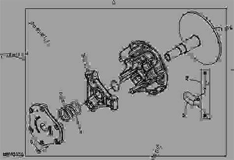 PRIMARY DRIVE CLUTCH - UTILITY VEHICLE John Deere 855D - UTILITY ...