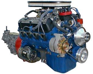 Turn Key Engine-Ford 351 5.8L with 425 HP Crate High Performance Motor ...