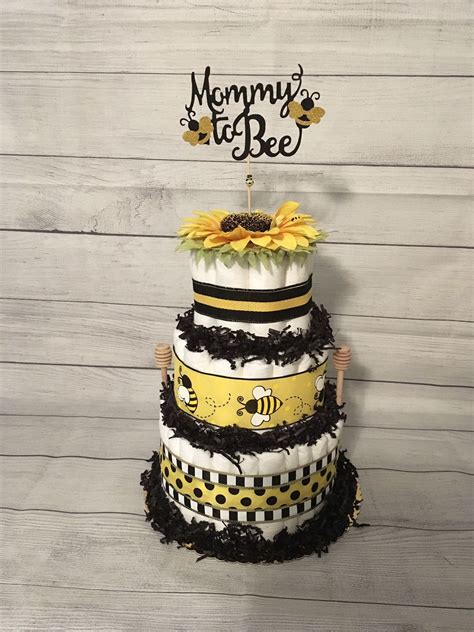 Pin on Bee baby shower cake