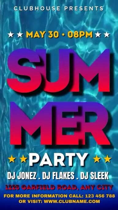 SUMMER SPLASH POOL PARTY FLYER TEMPLATE | PosterMyWall