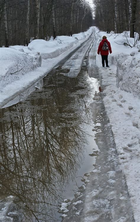 Melting Snow ... and a Hazard of Springtime Driving - Drive Safe Ride Safe