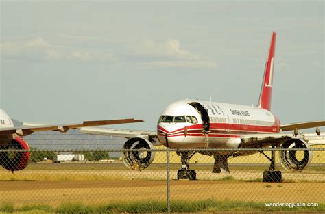 Scenes from a Desert Airplane Graveyard - WanderingJustin.com