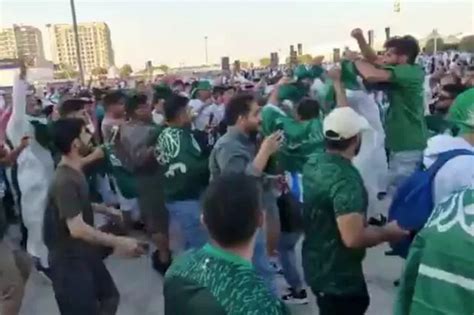 Saudi Arabia fans mercilessly mock Lionel Messi with Ronaldo celebration outside stadium - Daily ...