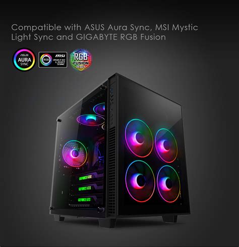 Gigabyte rgb fusion compatible fans - haqtastic