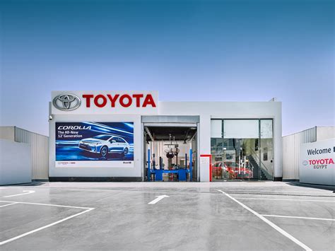 Toyota Service Center on Behance