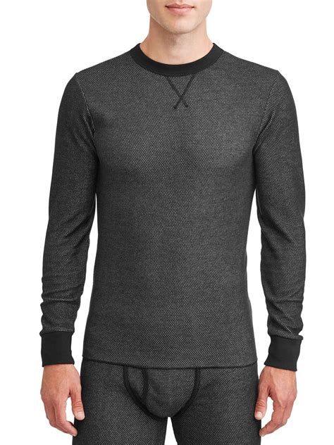 Thermal Tops Clothing & Accessories Hanes Mens Everyday Lightweight Thermal Crew Thermal Tops