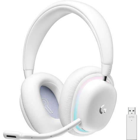 Logitech G735 Wireless Gaming Headset, White Mist - Walmart.com