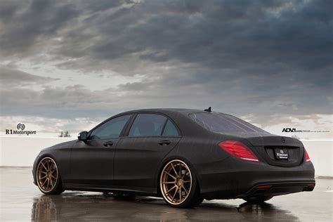 Matte Black Mercedes-Benz S550 - ADV10 Track Spec CS Wheelsbig-body-s ...