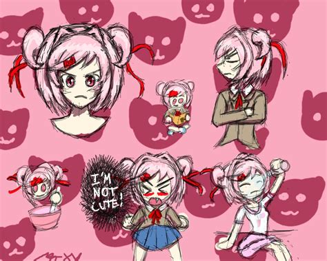 Natsuki (DDLC) by Marc-XV on Newgrounds