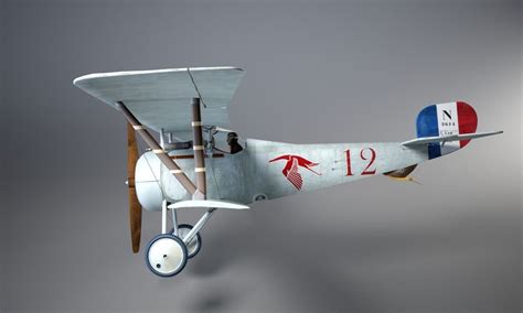 Nieuport 17 3D Model $35 - .max - Free3D