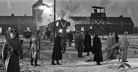 Train Arrival At Auschwitz Schindlers List Publicity Photo Train Arrival 1993 Poland Photograph ...