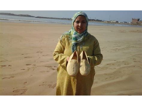 White Rafia fibers and Shoe soles Boho Shoes | Fair Trade Morocco Anou