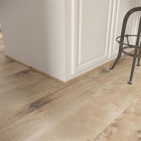 CALI Seaboard Oak 0.7-in x 72.83-in Vinyl Floor Quarter Round in the Floor Moulding & Trim ...