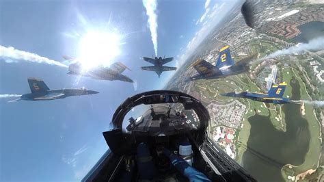 Amazing video from the Blue Angels cockpit, great views of the city, I ...