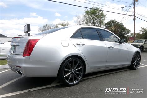 Cadillac CTS with 20in Vossen VFS10 Wheels exclusively from Butler Tires and Wheels in Atlanta ...