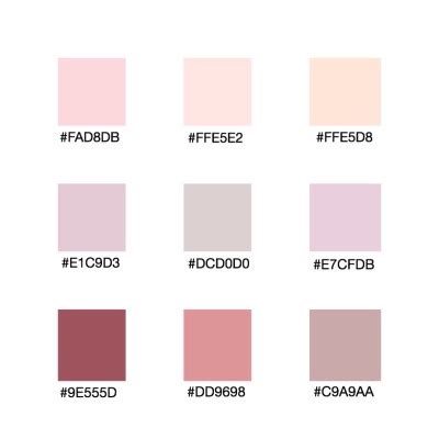 Aesthetic Color Palette Hex Codes : Tones are typically muted, creating a nostalgic look.