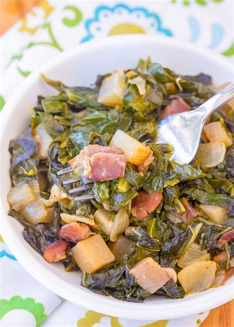 Perfect Southern Collard Greens Recipe (VIDEO) - A Spicy Perspective