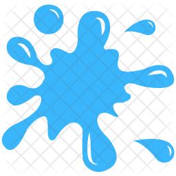 Water Splash Icon - Download in Flat Style