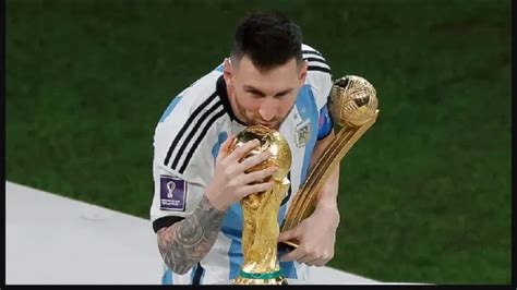 Les maillots de Messi lors du Mondial 2022 vendus aux enchères pour ...