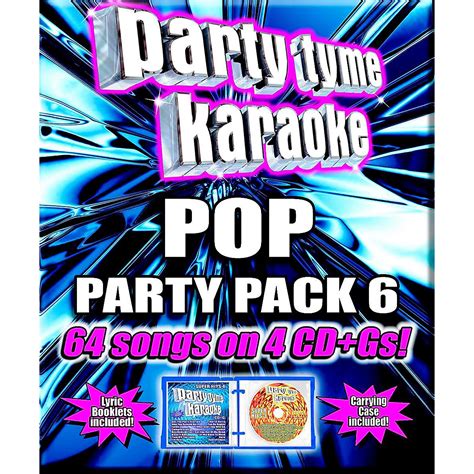 Sybersound Party Tyme Karaoke - Pop Party Pack 6 | Guitar Center