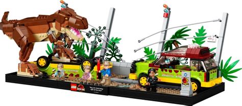 LEGO 76956 Stop Motion - Jurassic Park T. Rex Breakout - 1212 Pieces ...