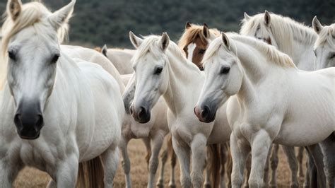 Types Of White Horses