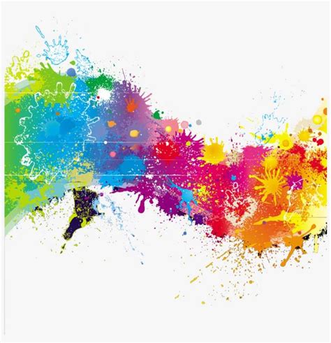 Rainbow Splatter PNG Images | PNG Cliparts Free Download on SeekPNG