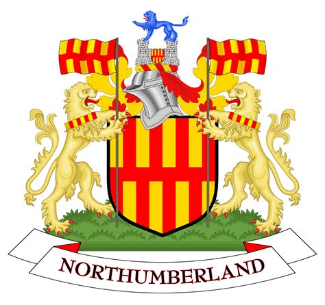 File:Coat of arms of Northumberland County Council.png - Wikimedia Commons