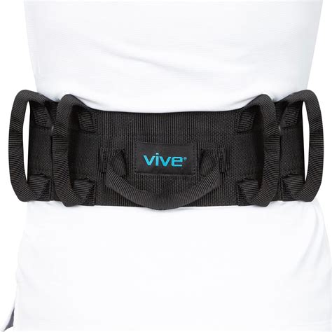 Vive Gait Belt With Handles Senior Transfer Lifting Belt For Elderly ...